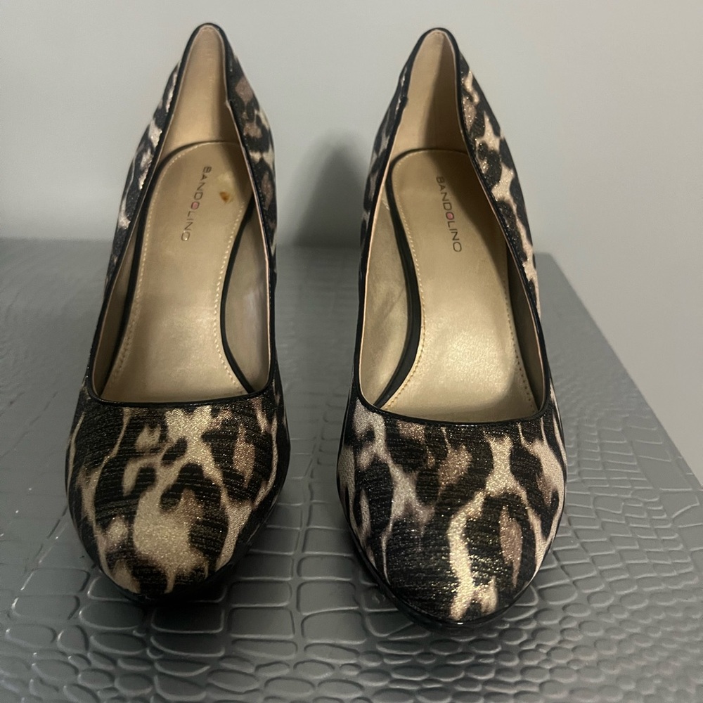 Bandolino Leopard Print Heels